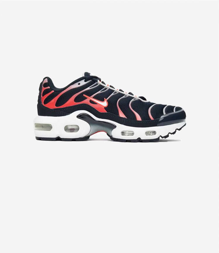 Nike Lage Sneakers Air Max Plus Dark Obsidian Bright Crimson (GS)