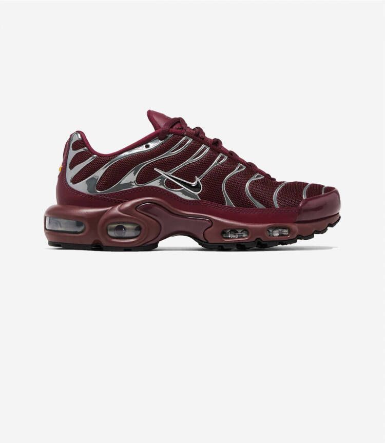 Nike Lage Sneakers Air Max Plus SE Night Maroon Metallic Silver ( 's)