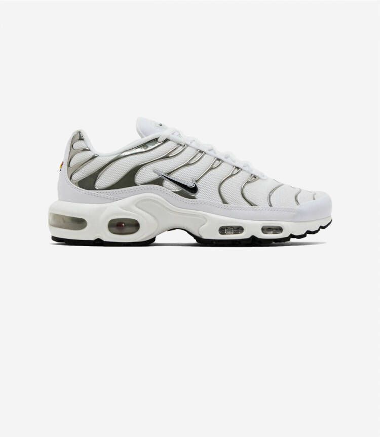 Nike Lage Sneakers Air Max Plus SE White Metallic Silver ( 's)