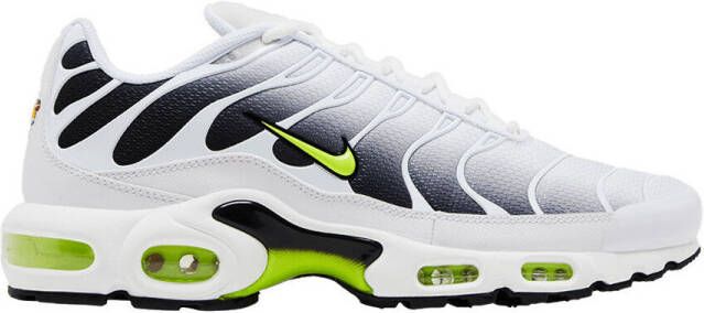 Nike Lage Sneakers Air Max Plus White Black Volt