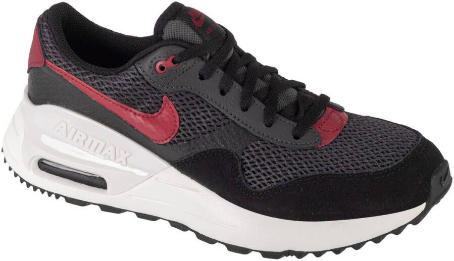 Nike Air Max Systm Sneaker Zwart Rood Black