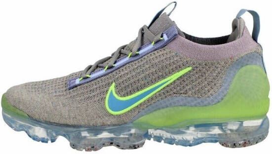 Nike Air VaporMax 2021 FK Herenschoen Particle Grey Aluminium Light Liquid Lime Barely Grey Heren - Foto 2
