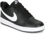 Nike Court Borough Low 2 (GS) leren sneakers zwart wit - Thumbnail 4