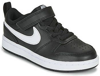 Nike Court Borough Low 2 Zwart Klittenband Sneakers - Foto 4