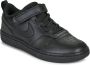 Nike Kids Nike Court Borough Low 2 Kids Sneakers Black Black Black - Thumbnail 6