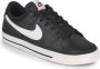 Nike court legacy sneakers zwart wit dames - Thumbnail 3