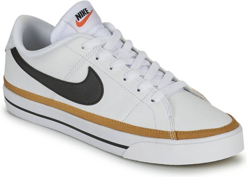 Nike court legacy sneakers wit zwart dames - Foto 2