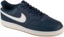 Nike Court Vision Low Herenschoenen Blauw - Thumbnail 2