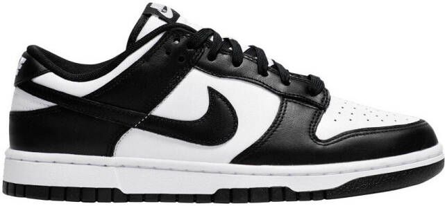 Nike Lage Sneakers Dunk Low Retro White Black Panda (2021)