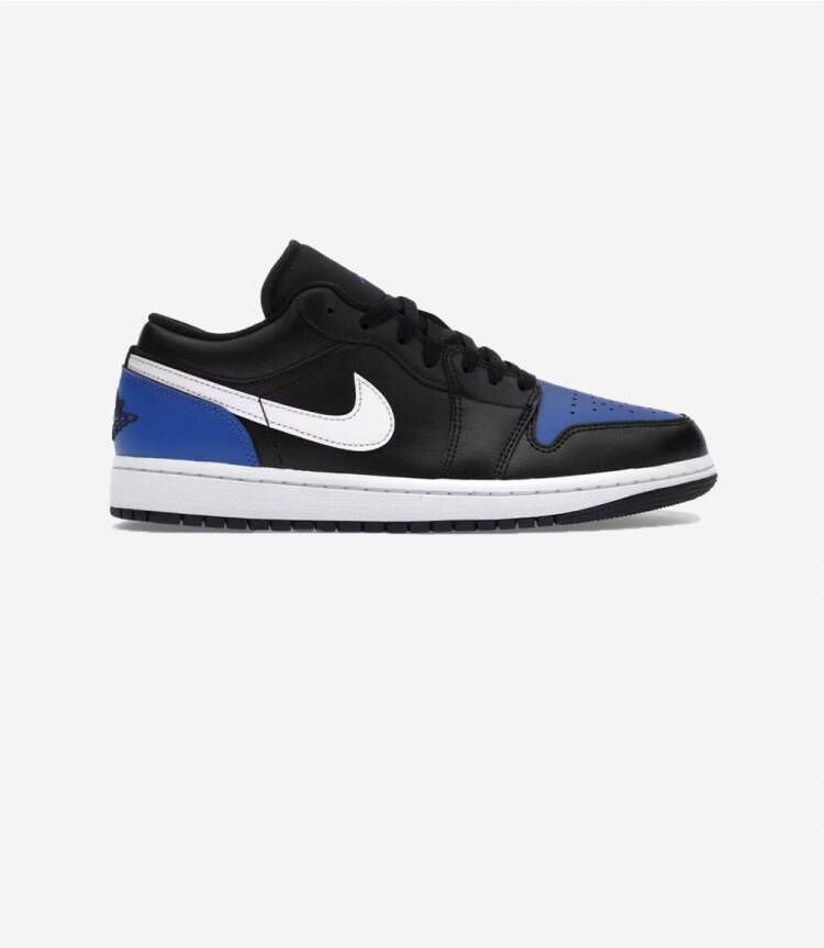 Nike Lage Sneakers Jordan 1 Low Black Royal Toe