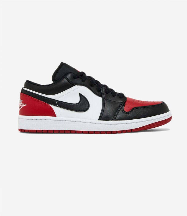 Nike Lage Sneakers Jordan 1 Low Bred Toe 2.0