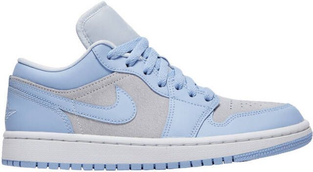 Nike Lage Sneakers Jordan 1 Low Football Grey Aluminum ( 's)