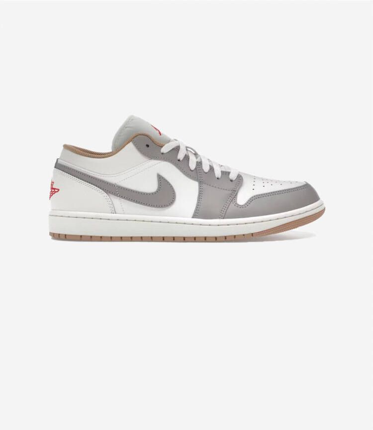 Nike Lage Sneakers Jordan 1 Low Sail College Grey Rattan
