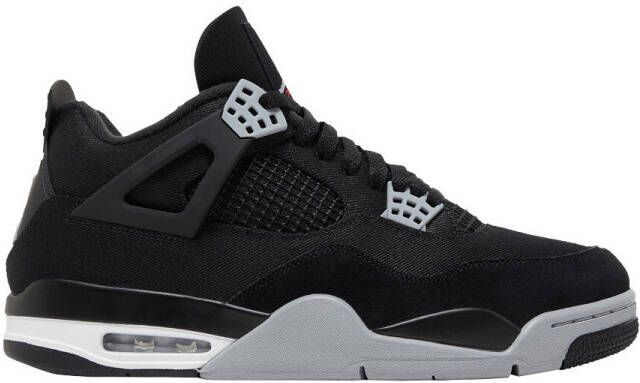 Nike Lage Sneakers Jordan 4 Retro SE Black Canvas