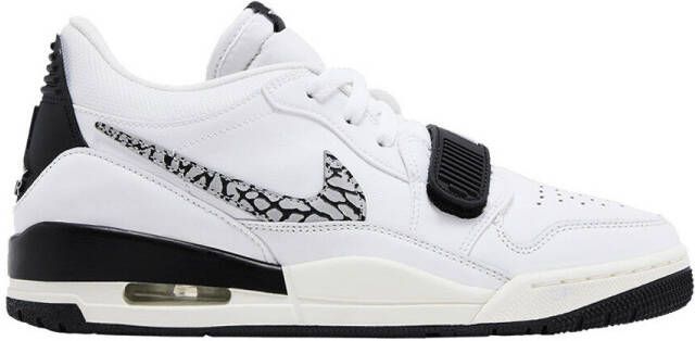 Nike Lage Sneakers Jordan Legacy 312 Low White Black Elephant Swoosh