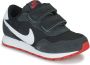 Nike Md Valiant PSV Hardloopschoenen Black White Dk Smoke Grey University Red Kinderen - Thumbnail 1