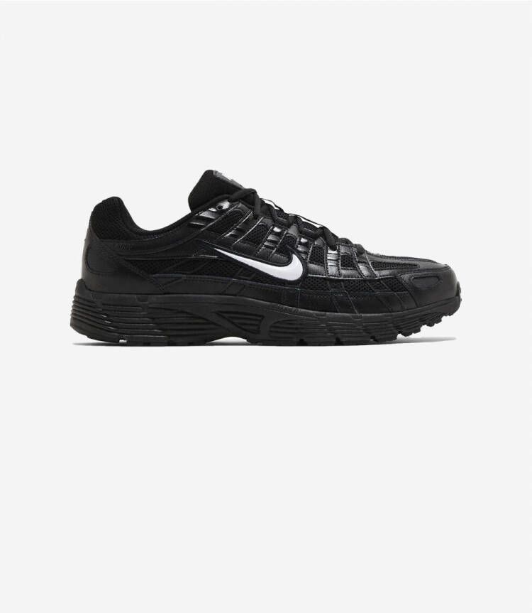 Nike Lage Sneakers P-6000 Black White