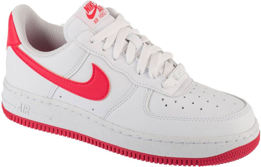 Nike Air Force Dames Schoenen Wit Maat: 38.5 Leer Foot Locker