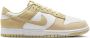 Nike Herenschoenen Dunk Low Retro SE Leather Suede White White Team Gold- Heren White White Team Gold - Thumbnail 1