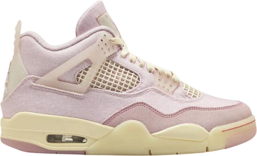 Nike Basketbalschoenen Jordan 4 Retro Iced Carmine (Women's)