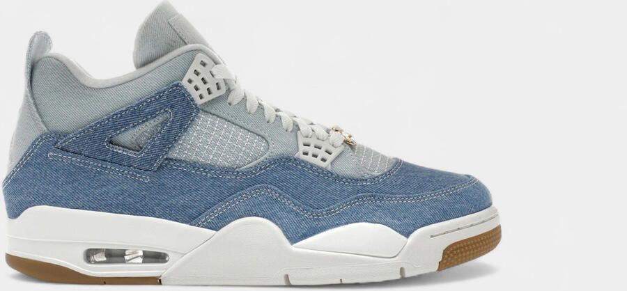 Nike Basketbalschoenen 4 Retro TEX Denim Worn Blue ( 's)