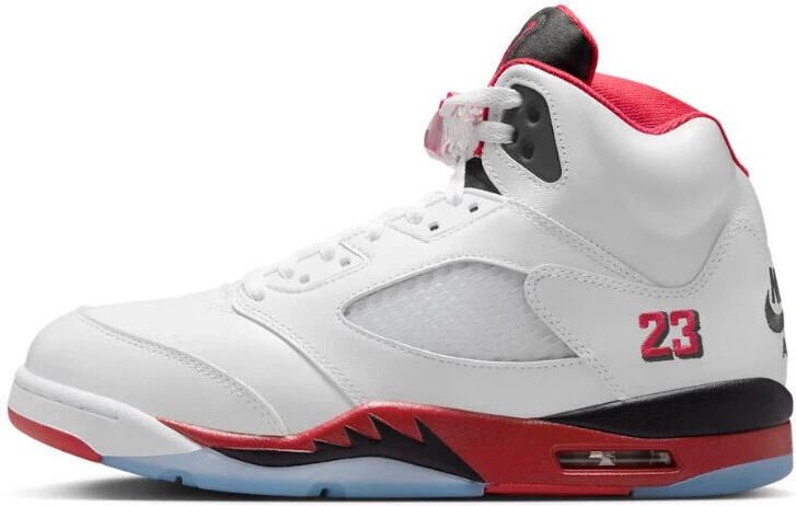 Nike Basketbalschoenen 5 Retro Fire Red Black Tongue (2025)