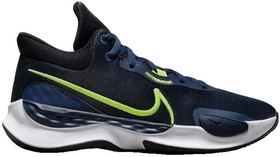 Nike Basketbalschoenen Baskets renew elevate 3 noir volt midnight navy