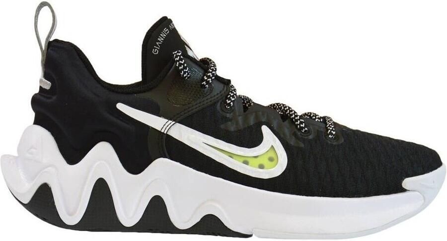 Nike Giannis Immortality Black Clear White Wolf Grey Schoenmaat 40 1 2 Basketball Performance Low CZ4099 010 - Foto 3