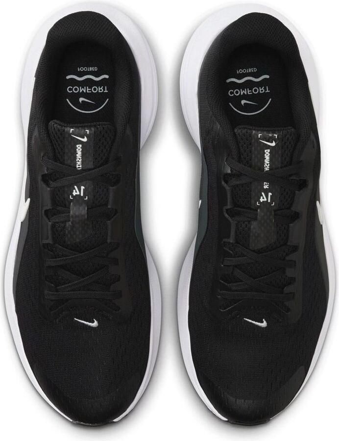 Nike Hardloopschoen voor heren (straat) Downshifter 14 Zwart- Heren Zwart