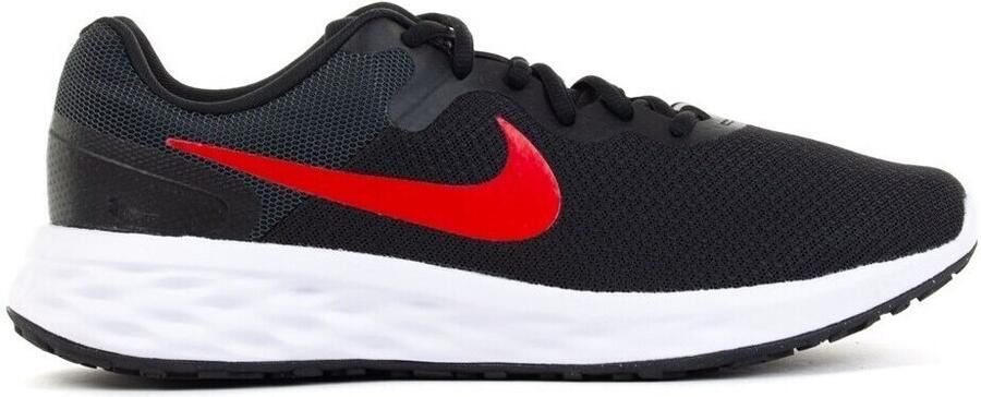 Nike Revolution 6 Next Nature hardloopschoenen zwart rood antraciet - Foto 6