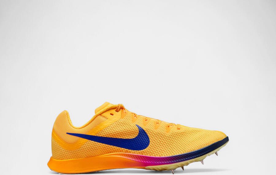 Nike Hardloopschoenen Zoom Rival Distance Citron Pulse Indigo Burst