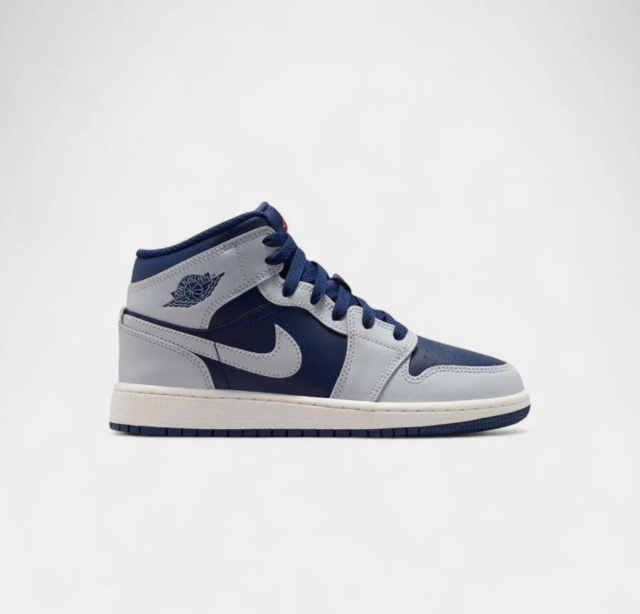 Nike Hoge Sneakers 1 Mid Blue Void (GS)