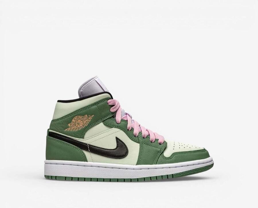 Nike Hoge Sneakers 1 Mid Dutch Green ( 's)
