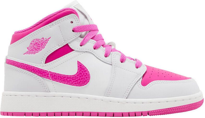 Nike Hoge Sneakers 1 Mid Fire Pink (GS)