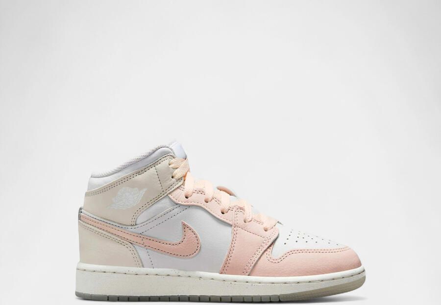 Nike Hoge Sneakers Jordan 1 Mid Flamingo (GS)