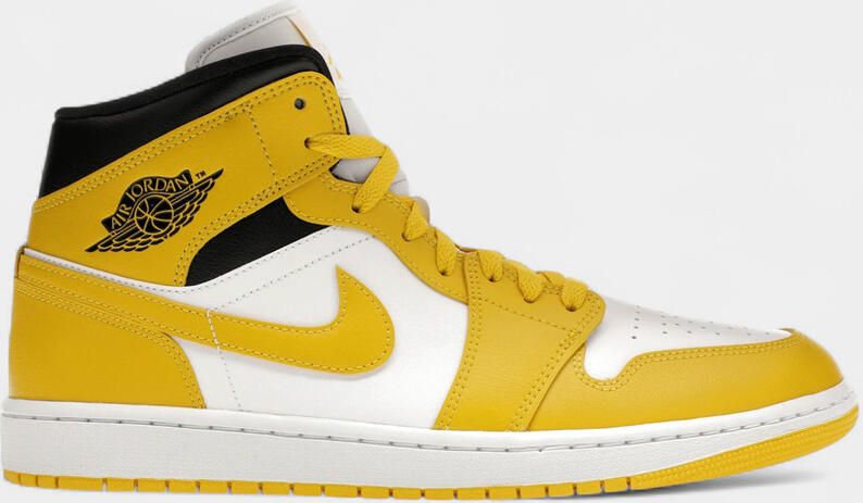 Nike Hoge Sneakers 1 Mid Vivid Sulfur ( 's)