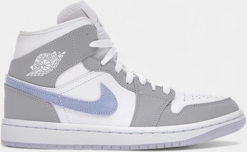 Nike Hoge Sneakers 1 Mid Wolf Grey Aluminum (Women's)