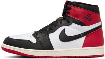 Nike Hoge Sneakers 1 Retro High OG Black Toe Reimagined