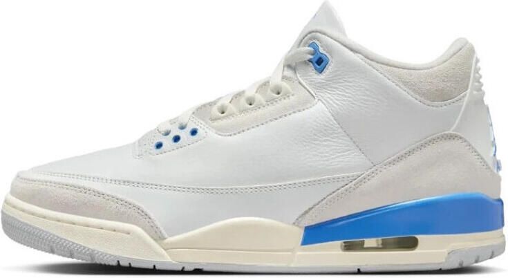 Jordan Aj3 Retro Kindersneakers Wit Leer