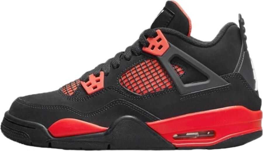 Jordan Retro Rode Donder Sneakers Black Heren - Foto 2