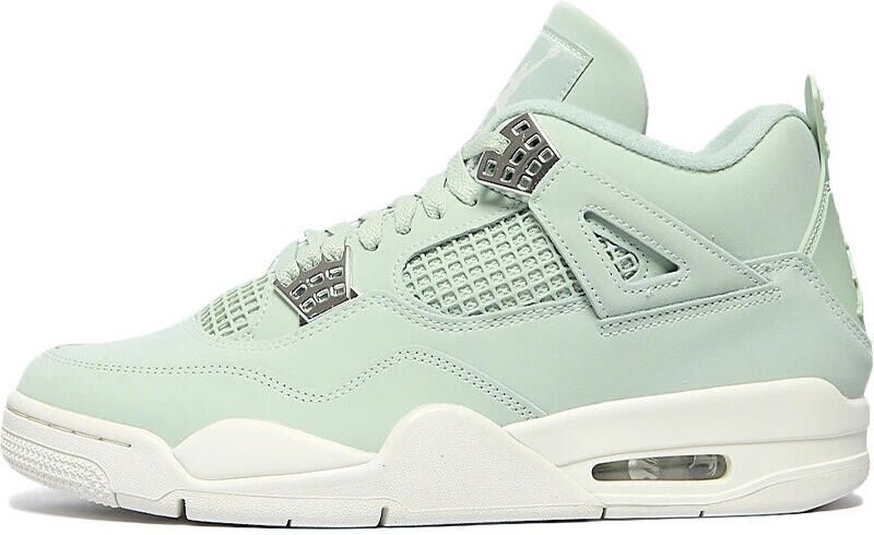 Jordan 4 Retro Schoenen Groen Leer Foot Locker