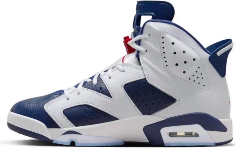 Jordan Air 6 Retro 'White and Midnight Navy' kinderschoenen Wit - Foto 2