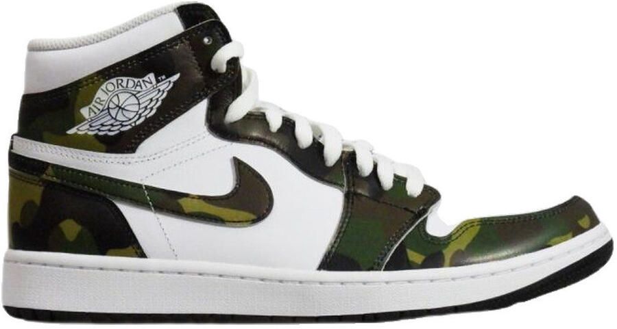 Nike Hoge Sneakers Baskets 1 high golf camo cuir
