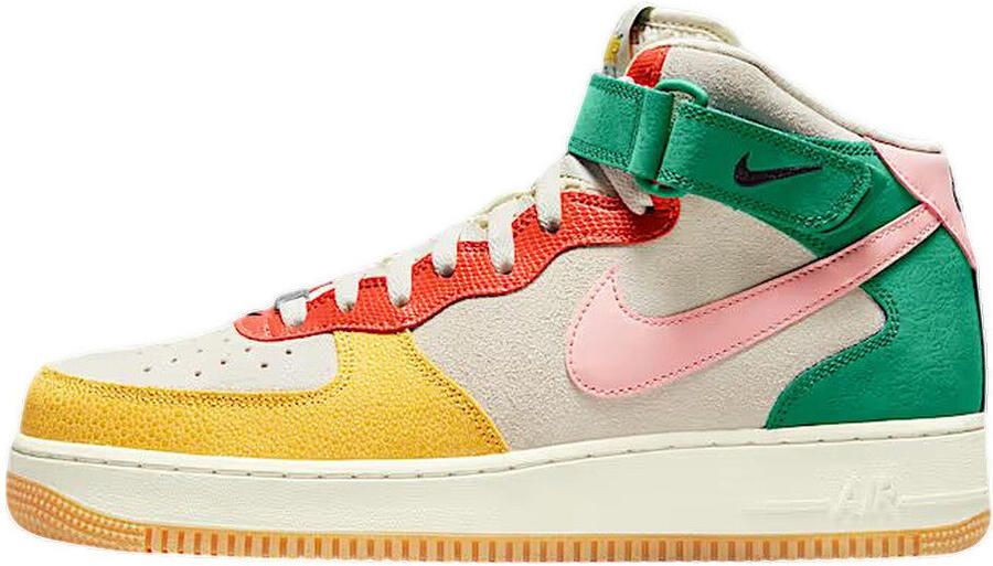 Nike Hoge Sneakers Baskets Air Force 1 Mid cuir - Foto 2