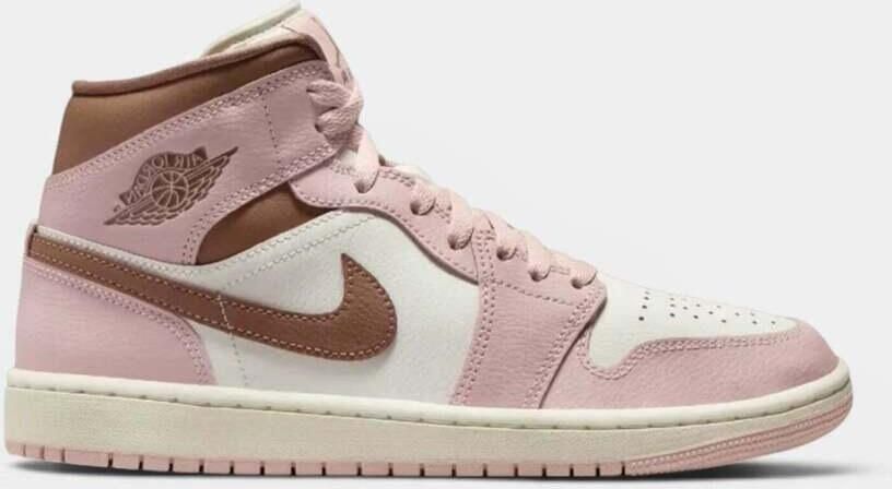 Nike Hoge Sneakers Brand Air 1 Mid Wmns "Pink"