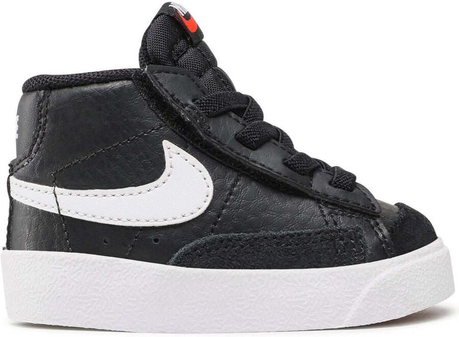 Nike Blazer Mid '77(Td ) Black White White Team Orange Sneakers toddler DA4088 002