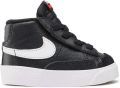 Nike Blazer Mid '77(Td ) Black White White Team Orange Sneakers toddler DA4088 002 - Zwart