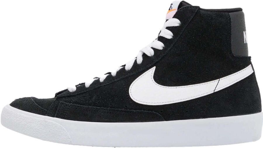 Nike Blazer Mid '77 black white total orange