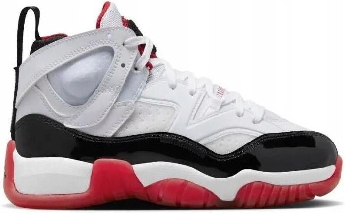 Jordan Jump Two Trey Basketbalschoenen- Kinderen Wit Rood Zwart - Foto 2