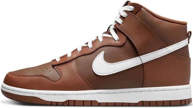 Nike Hoge Sneakers Dunk High Chocolate